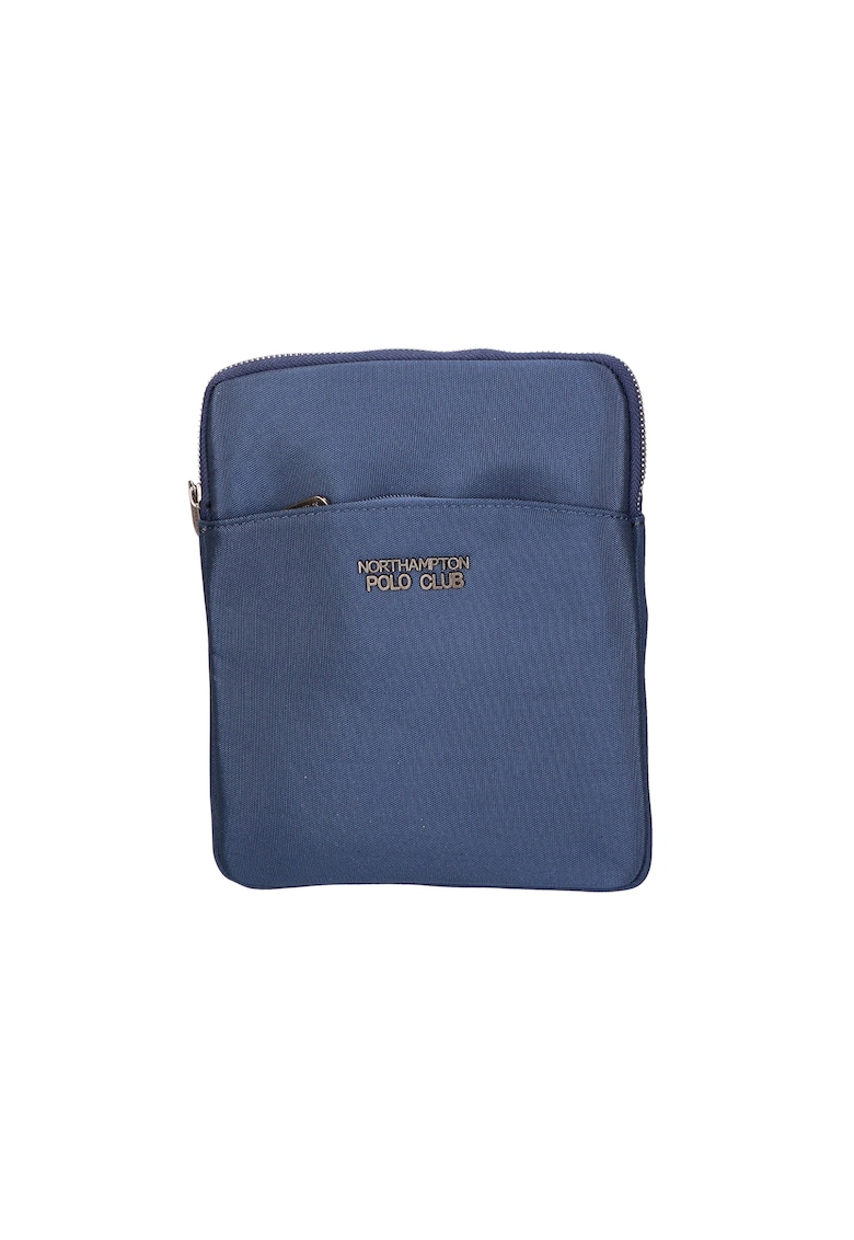 Geanta crossbody cu logo - Albastru