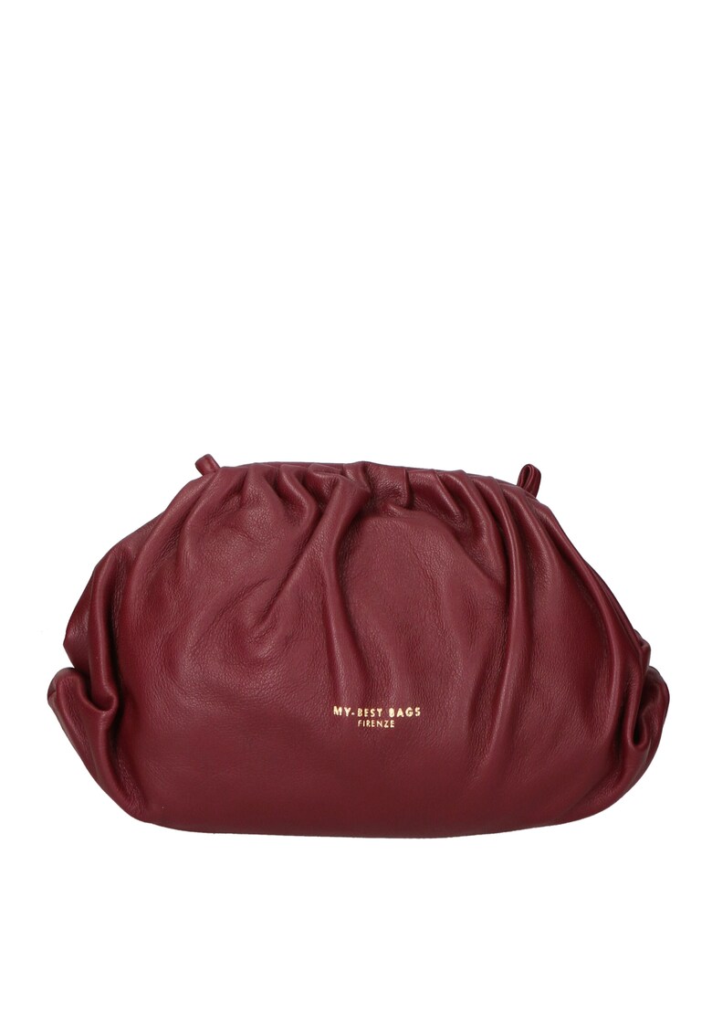 My-Best Bag Кожена чанта 25285 с отделяща се презрамка тип верижка за Жени My-Best Bag Кожена чанта 25285 с отделяща се презрамка тип верижка за Жени