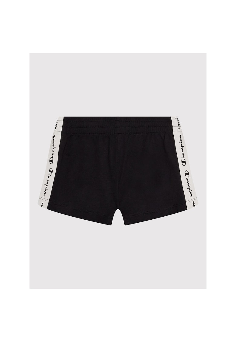 Pantaloni scurti sport Fete - 209877106 - Bumbac - Negru