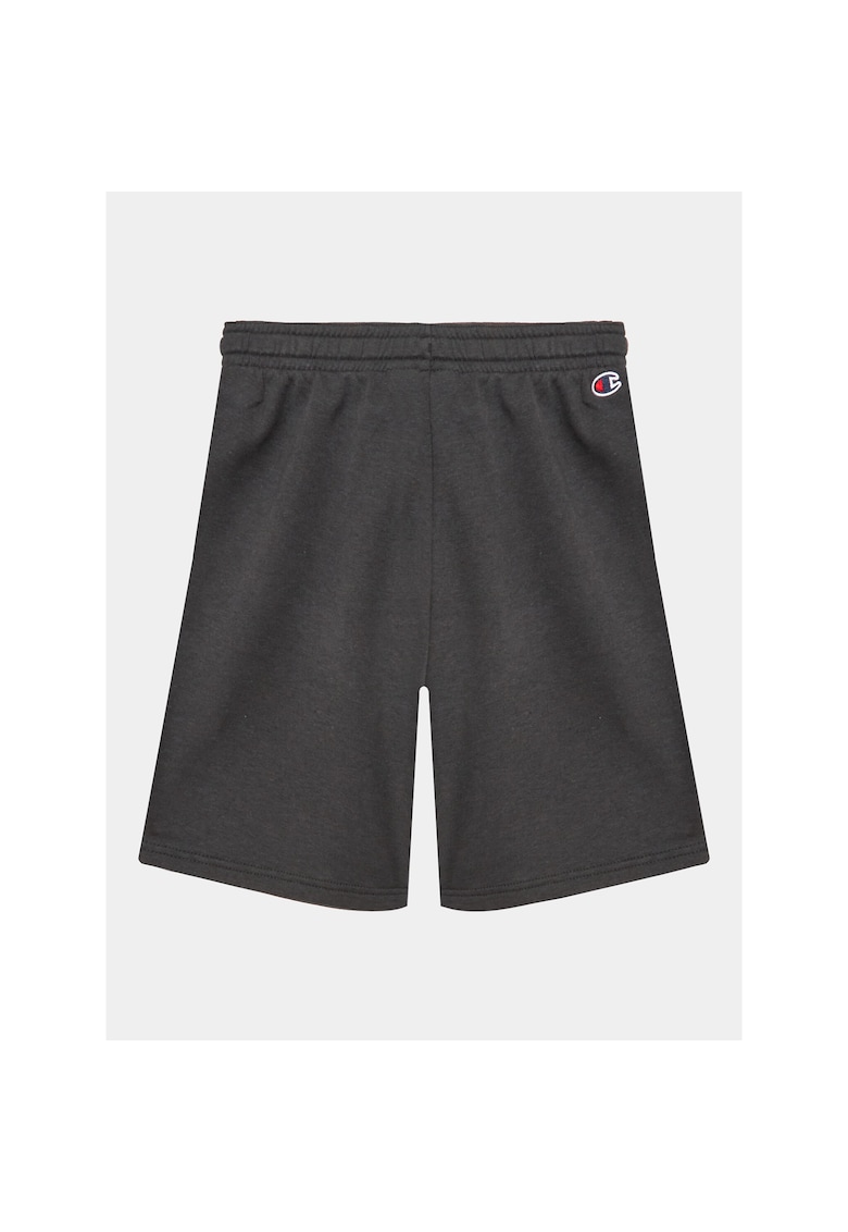 Pantaloni scurti sport Baieti - 302218813 - Bumbac - Negru