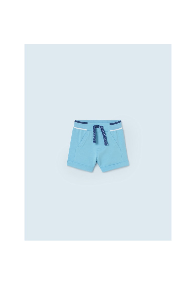 Pantaloni scurti sport Baieti - 301831556 - Bumbac - Albastru