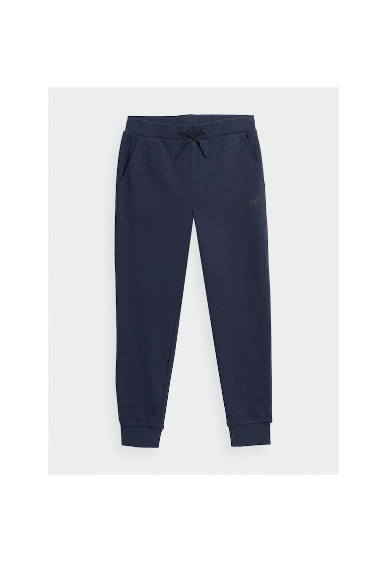 Pantaloni sport Baieti - 302877836 - Bumbac - Bleumarin