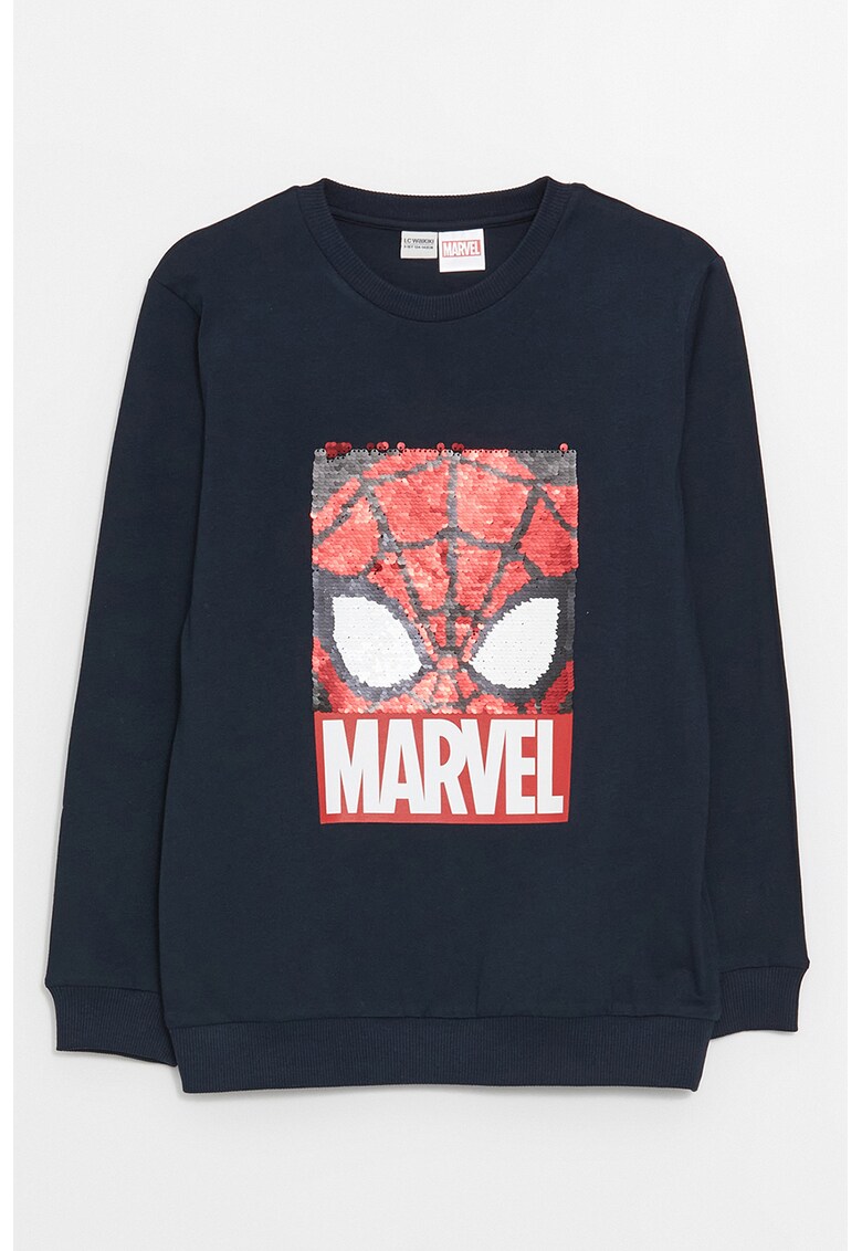 Bluza de trening cu Spider-Man si paiete reversibile