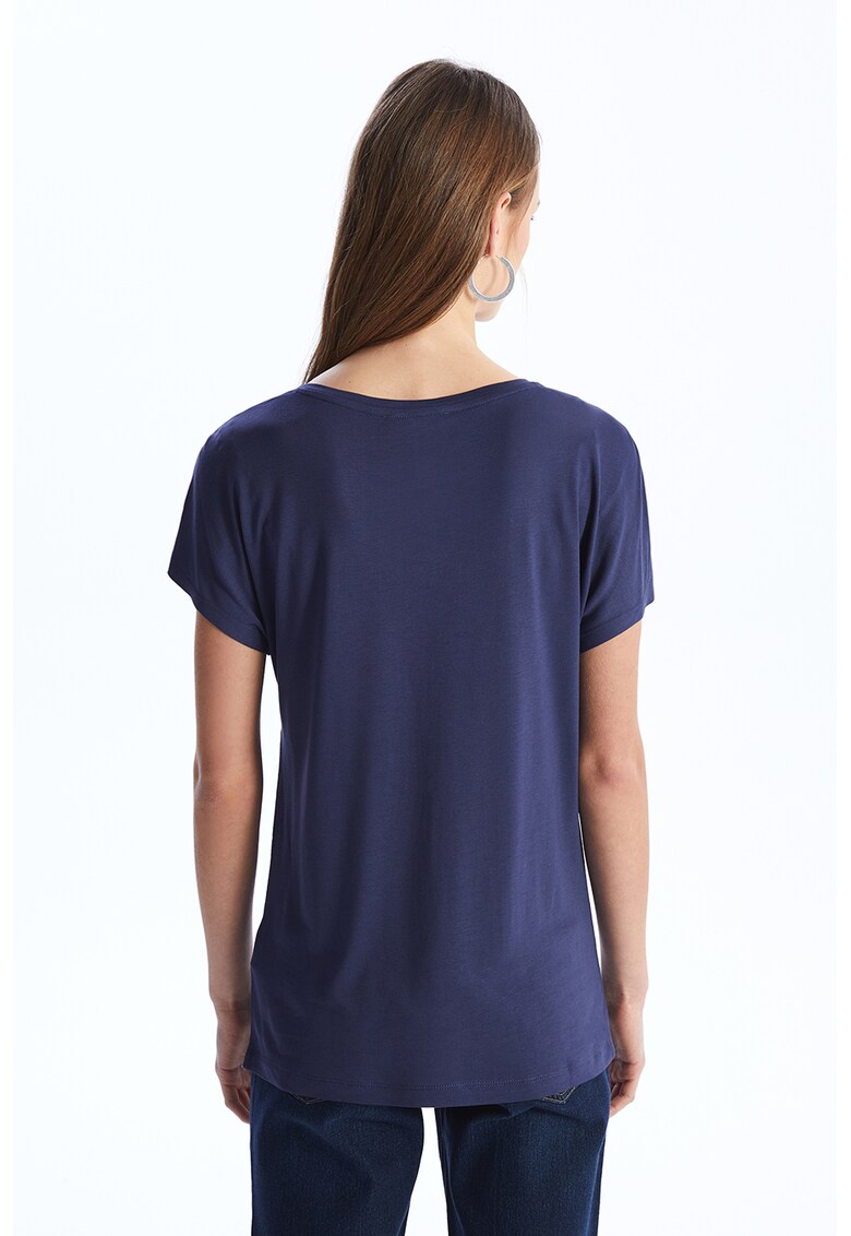 Tricou cu decolteu rotund