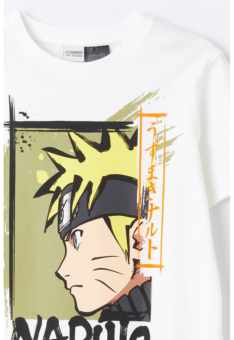 Tricou de bumbac cu imprimeu grafic