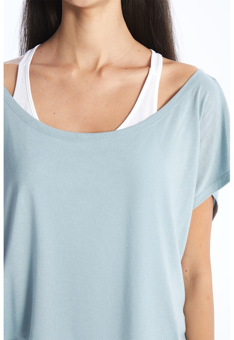 Set de top si tricou crop