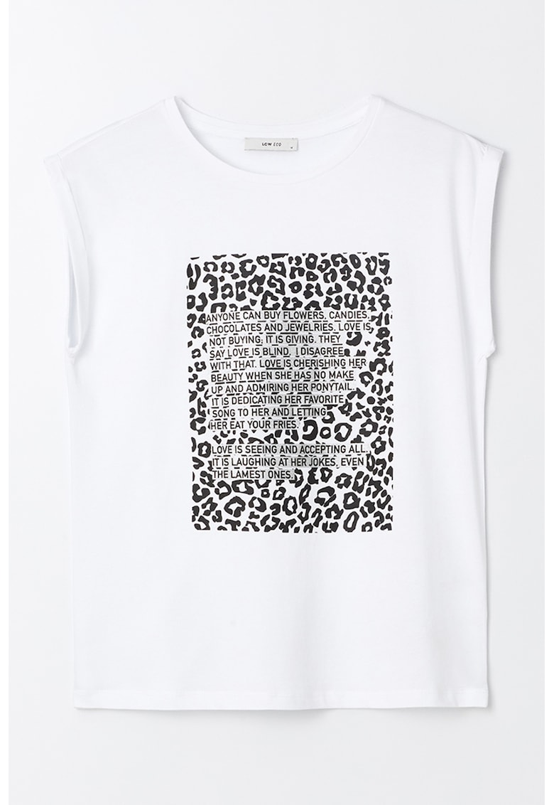 Tricou din bumbac cu imprimeu