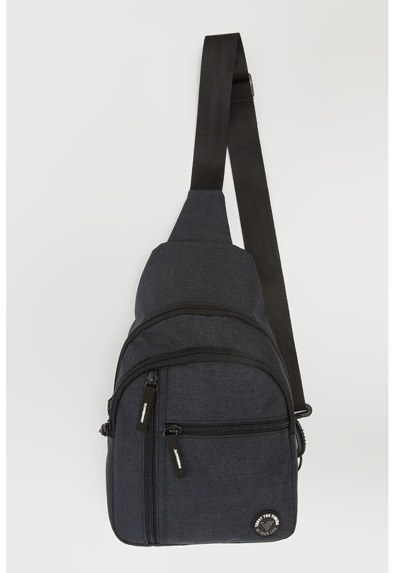 Geanta crossbody cu 2 compartimente