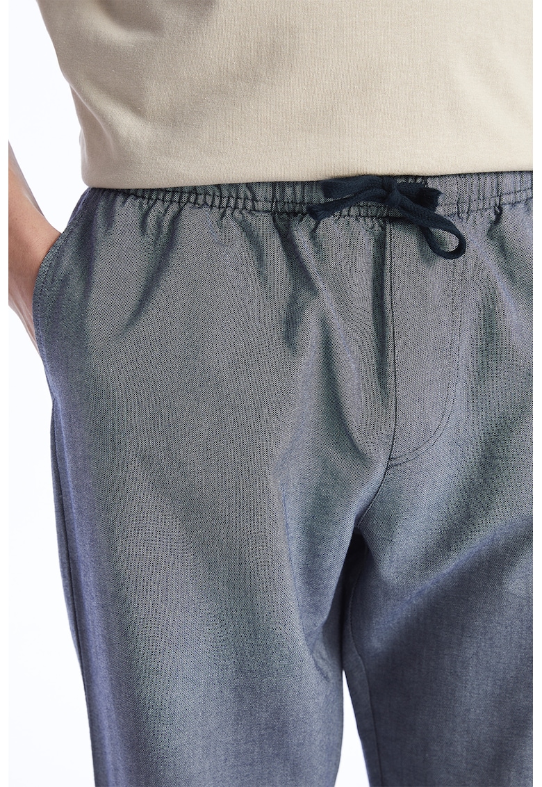 Pantaloni de pijama cu snur in talie