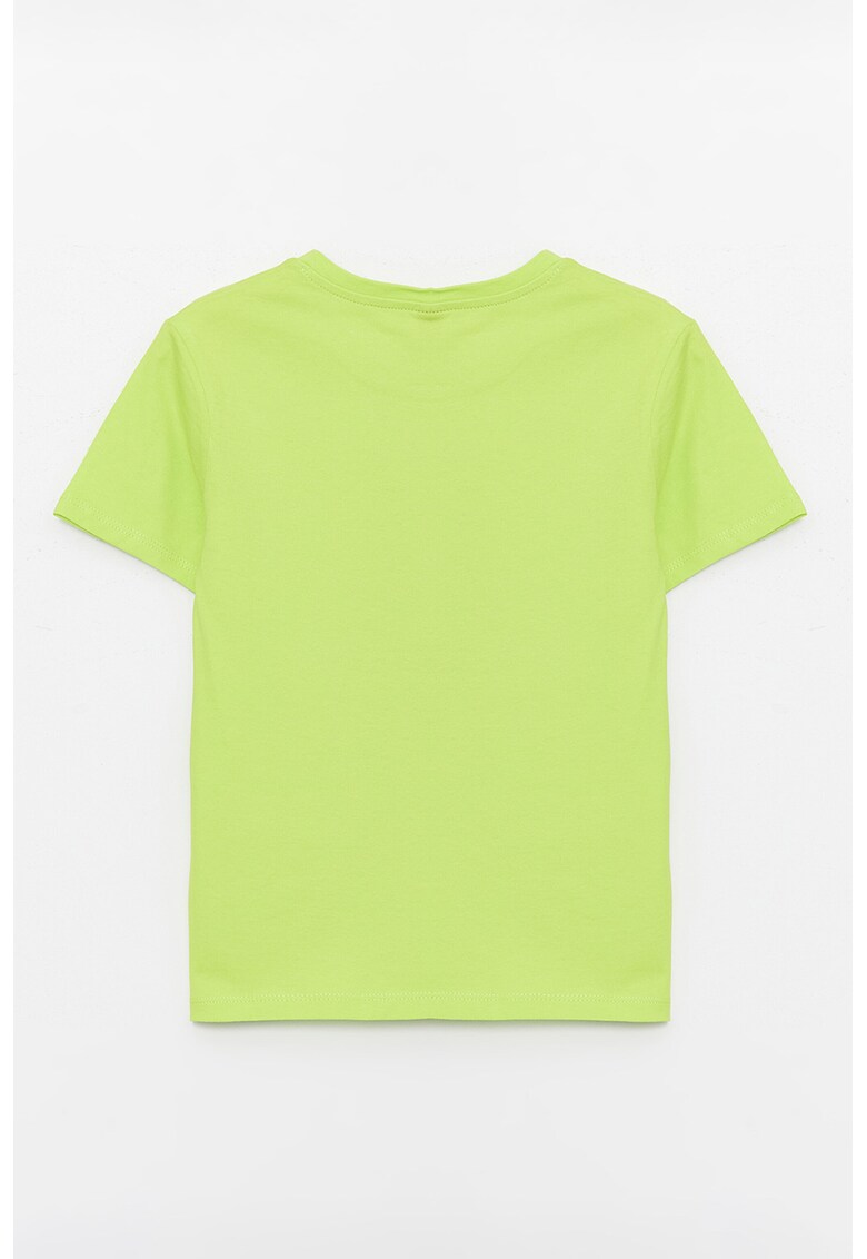 Tricou de bumbac cu imprimeu tropical