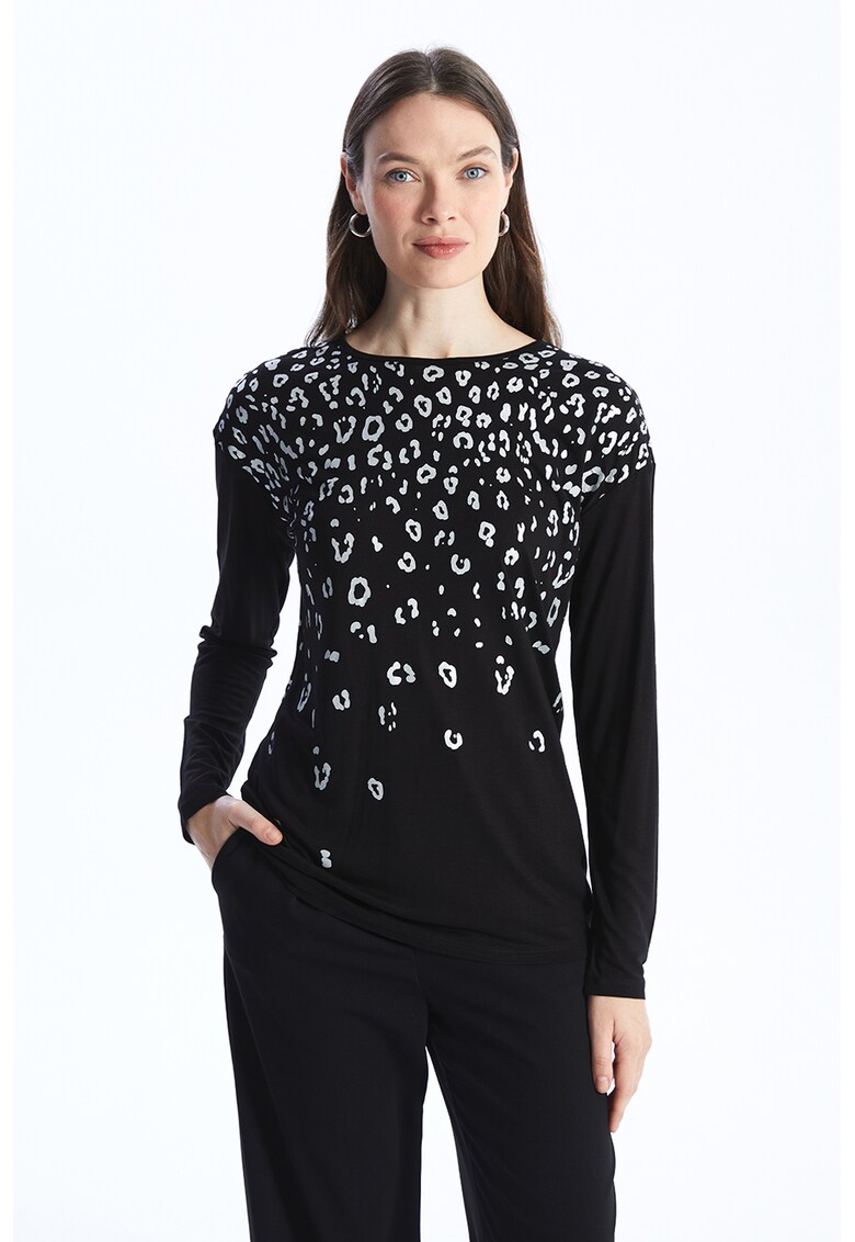 Bluza cu animal print
