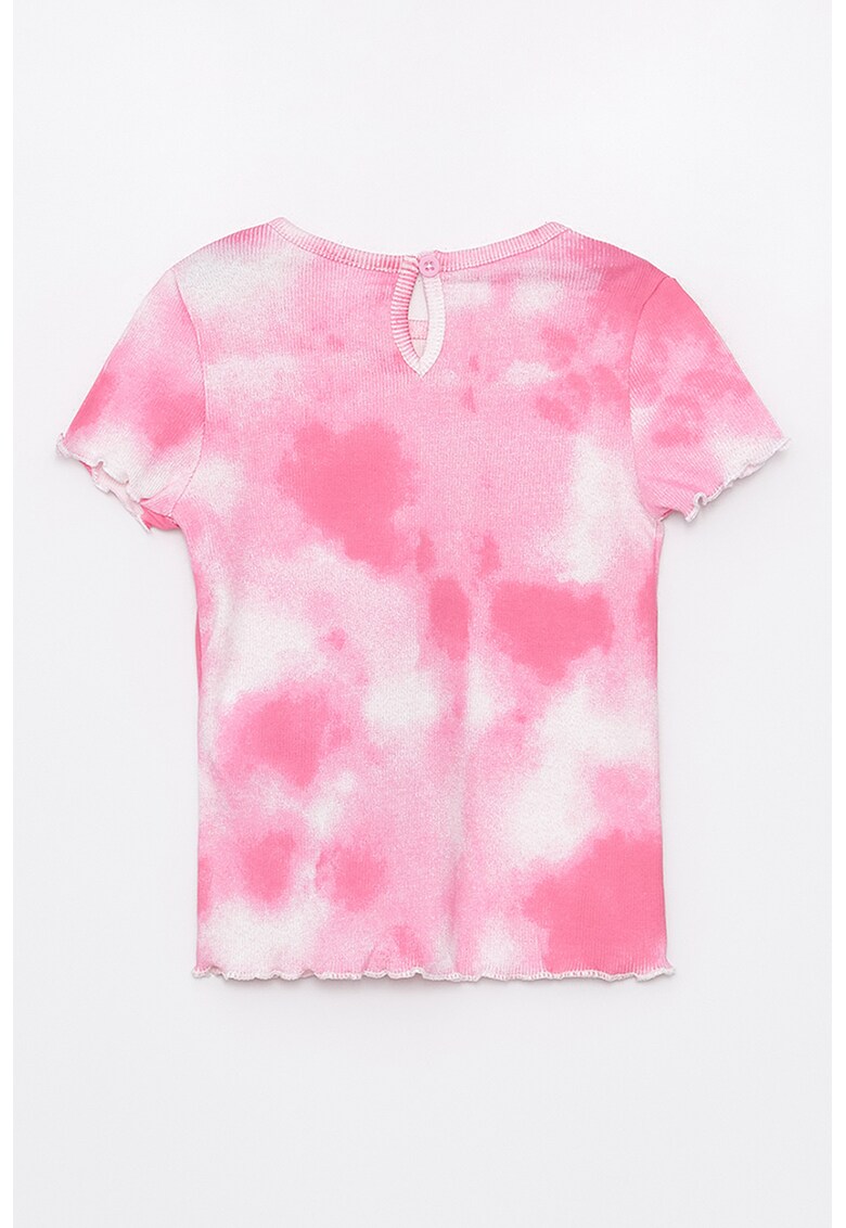 Set de tricou si colanti cu model tie-dye