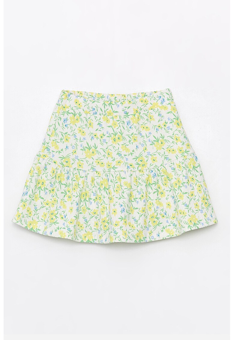 Fusta mini cu imprimeu floral