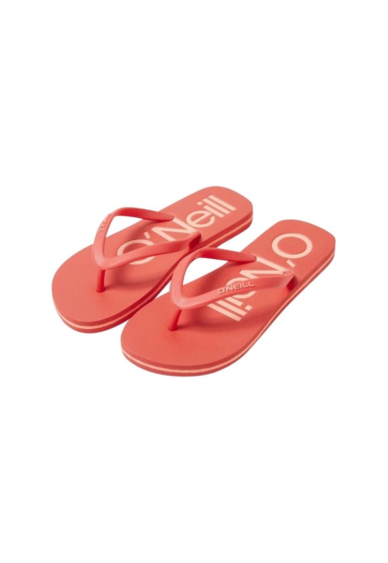 Papuci Flip Flop - Profile Logo Sandals - Sintetic - Rosu