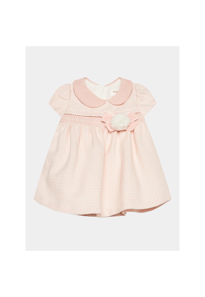 Rochie Fete - 303289720 - Bumbac - Roz