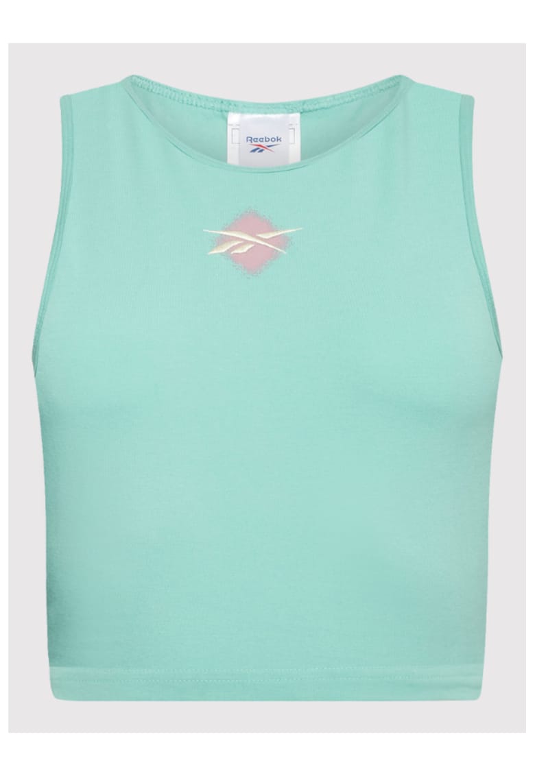 Top dama - 300001202 - Bumbac - Verde