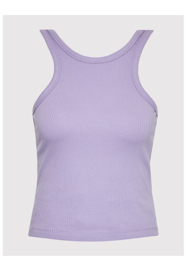 Top dama - 209771336 - Bumbac - Violet