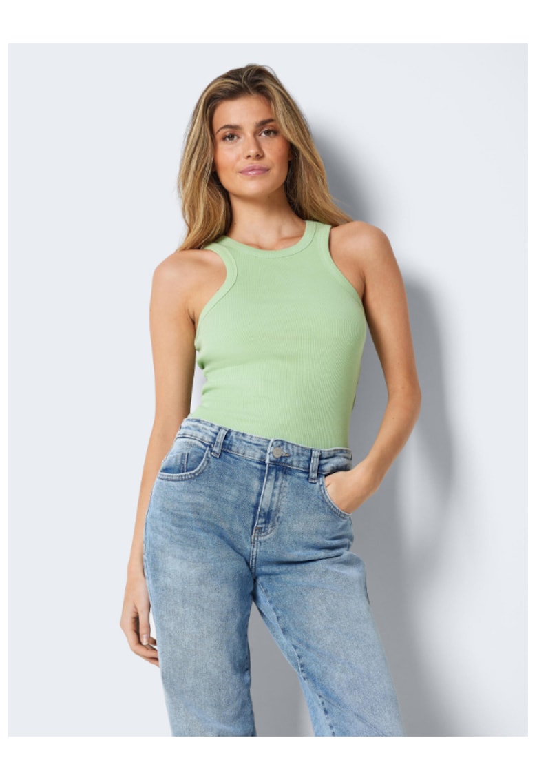 Top dama - 301792109 - Bumbac - Verde