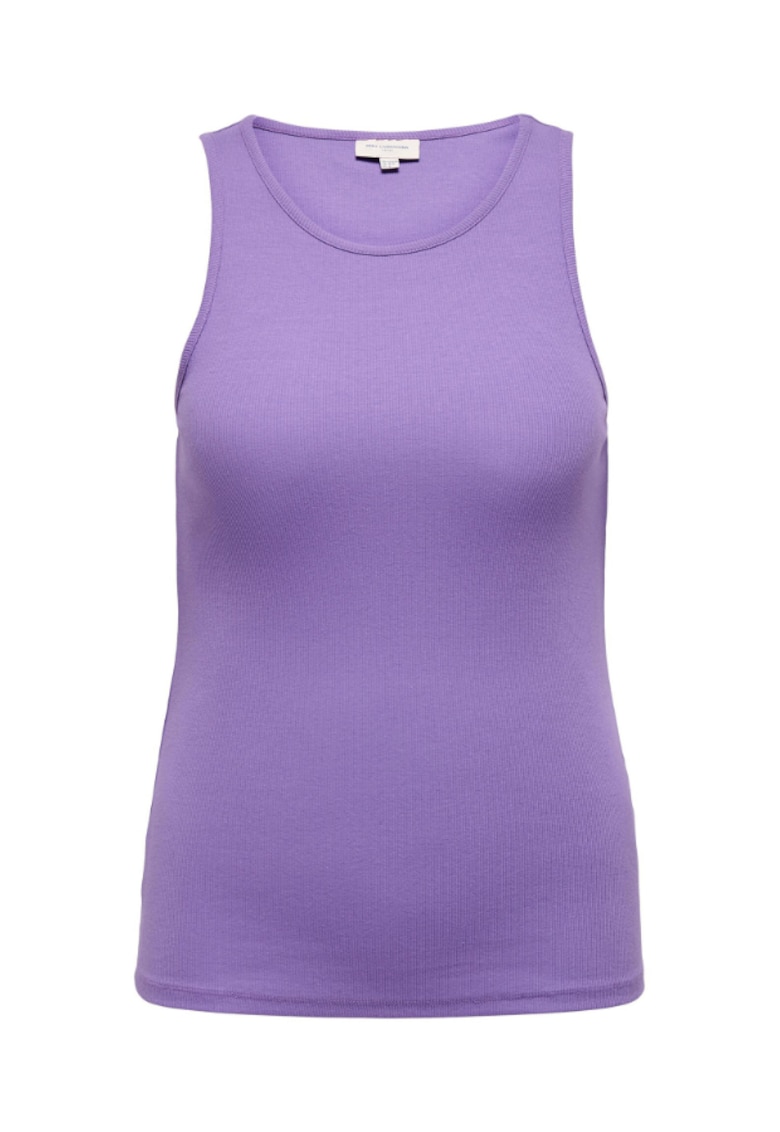 Top dama - 301834502 - Bumbac - Violet