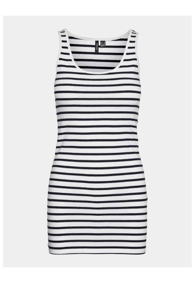 Top dama - 303613204 - Bumbac - Negru