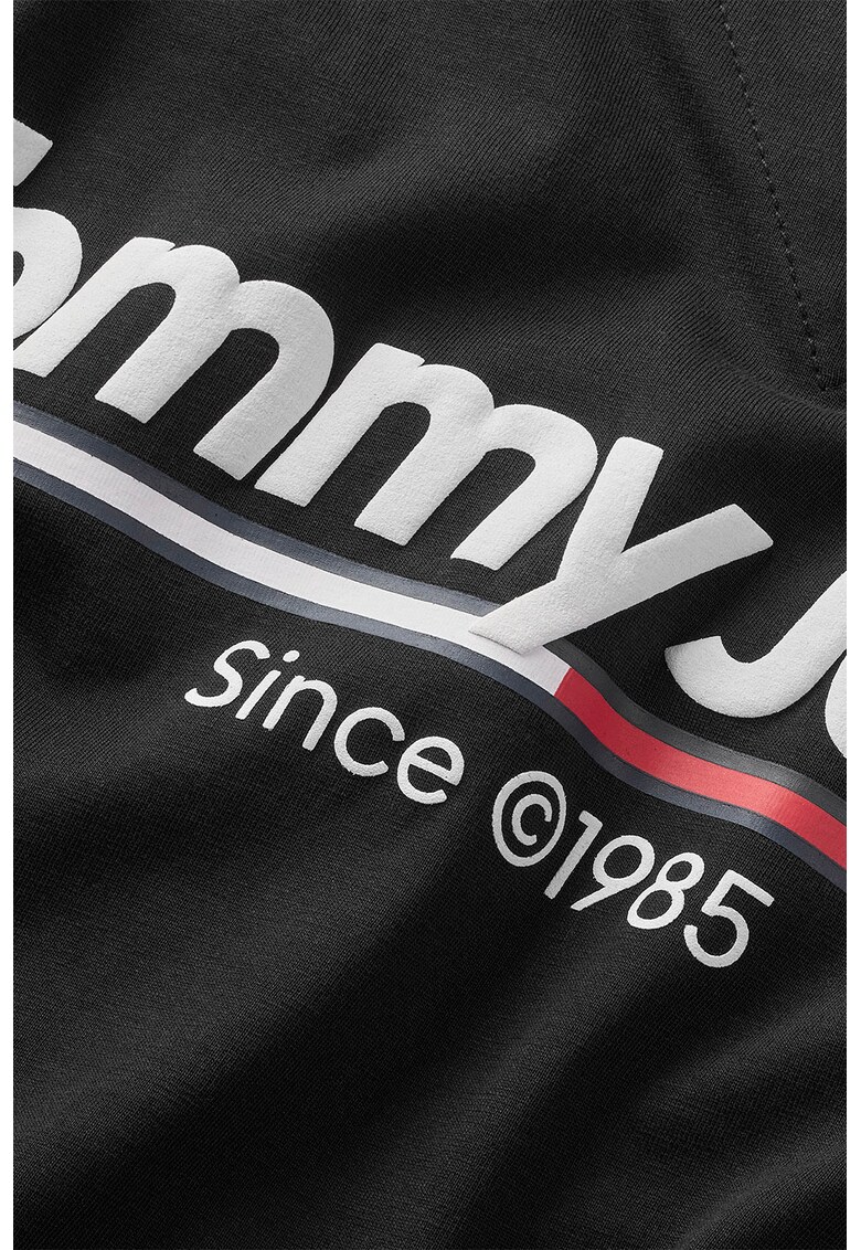 Tricou din amestec de bumbac organic cu imprimeu logo