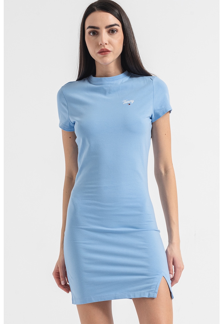 Rochie-tricou cu croiala bodycon