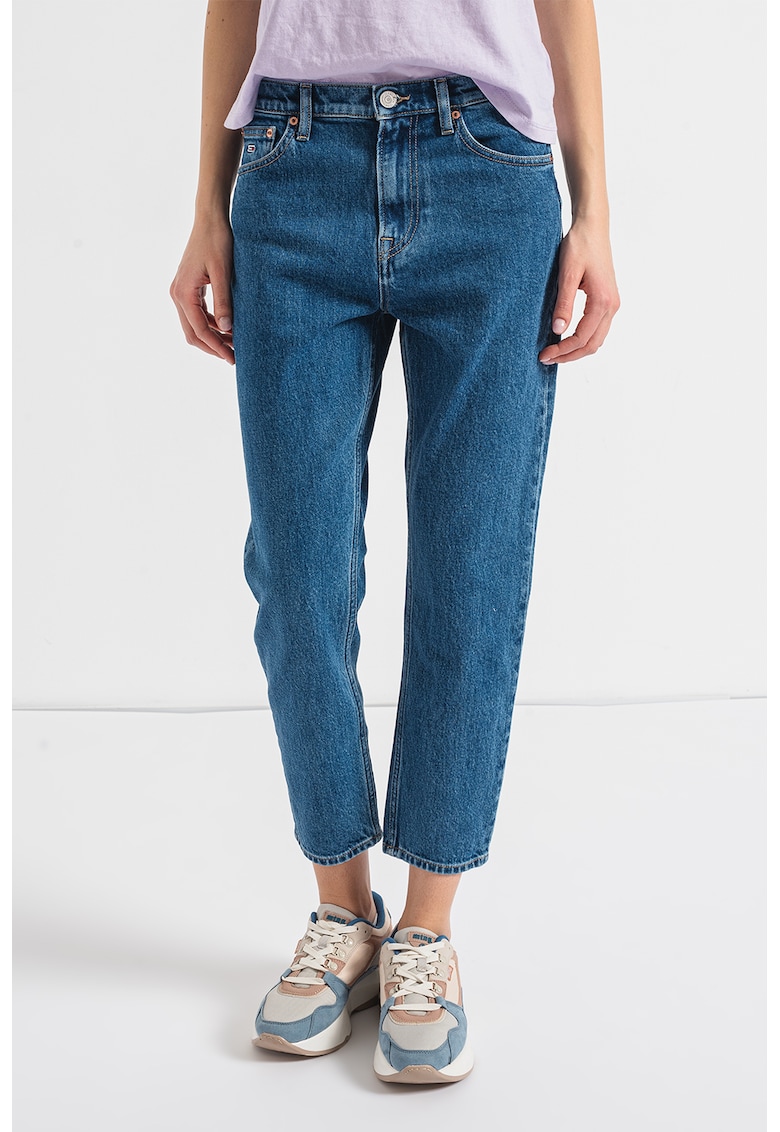 Blugi crop mom fit