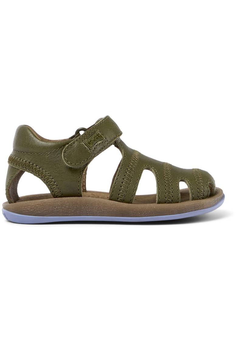 Sandale fisherman de piele Bicho - Verde