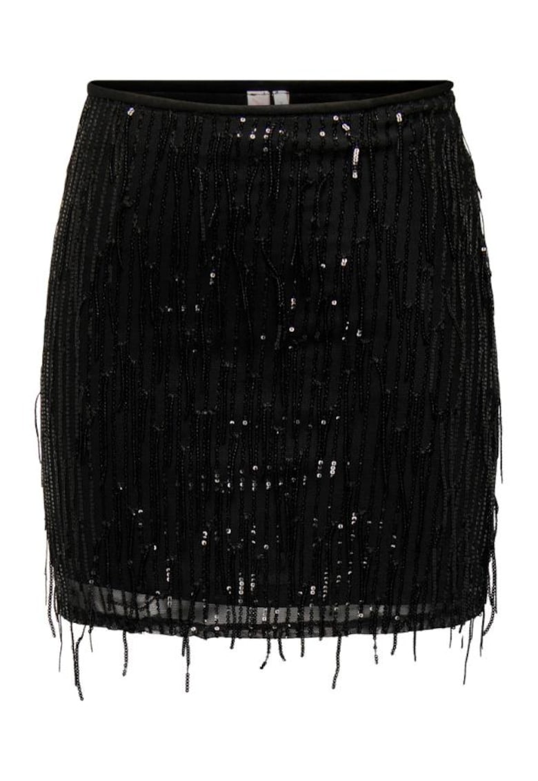 Fusta dama - 302975594 - Poliester - Negru