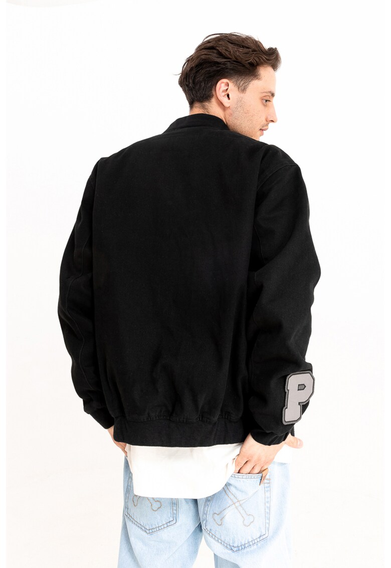 Jacheta bomber unisex cu gluga detasabila