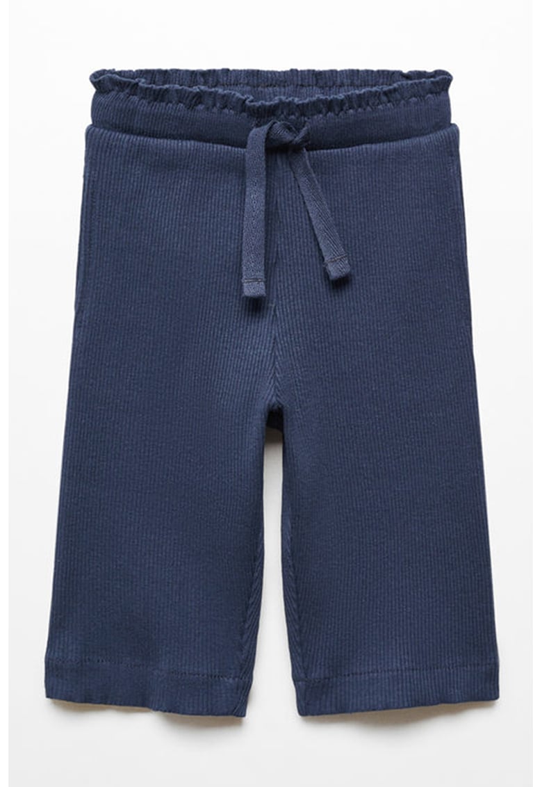 Pantaloni culotte de bumbac cu snur