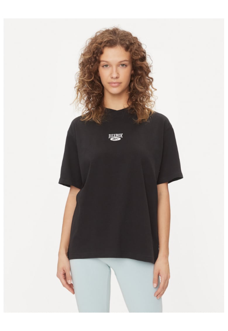 Tricou dama - 302535705 - Bumbac - Negru