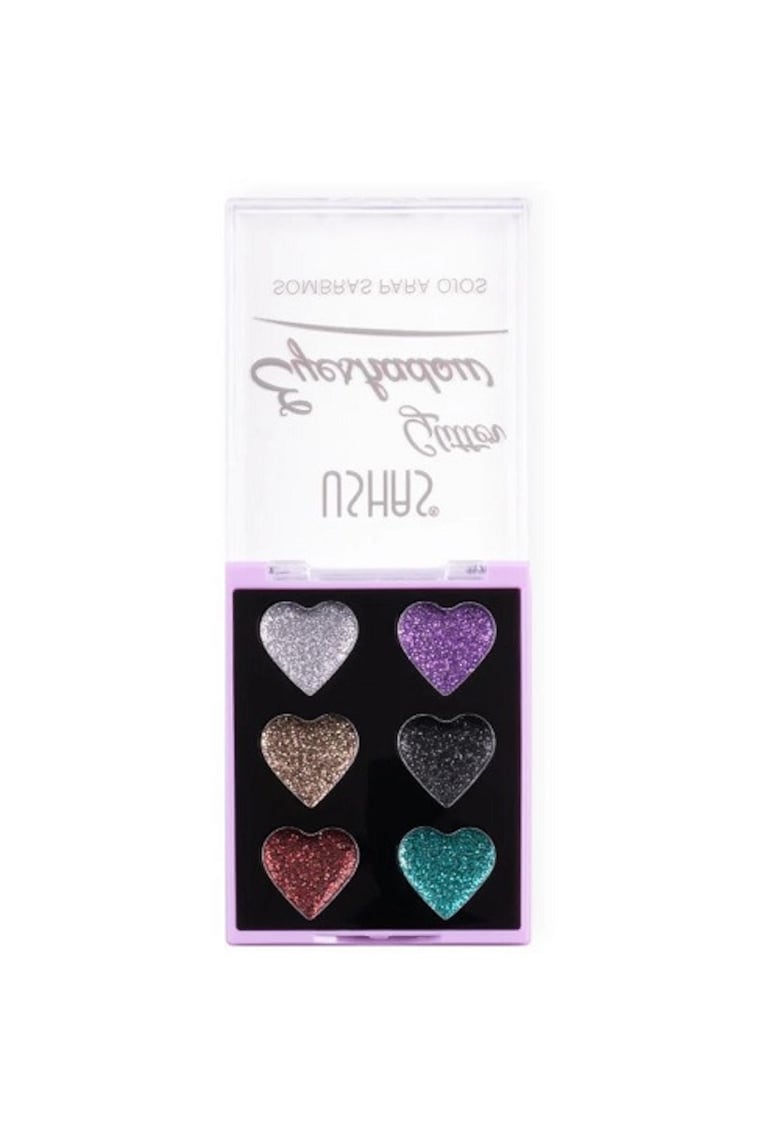 Paleta Machiaj Glitter -  6 Culori - 03 - 9 g
