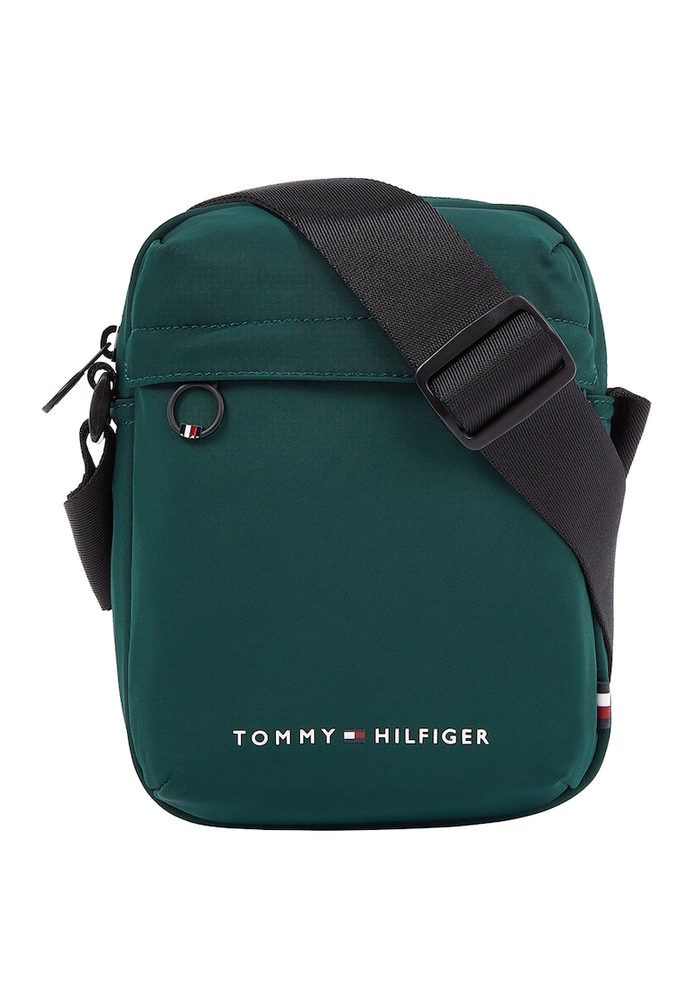Geanta crossbody textila Skyline - Verde englez