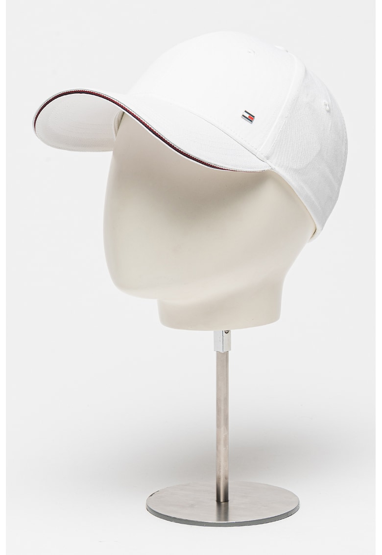 Sapca baseball din bumbac organic cu detaliu cu logo discret