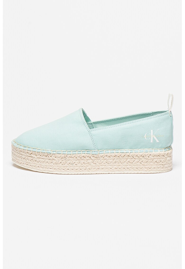 Espadrile flatform de panza