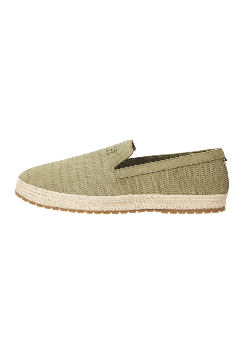 Espadrile slip-on cu logo