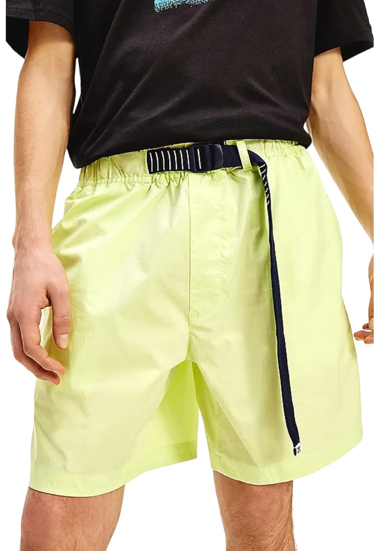 Pantaloni scurti cu talie medie -