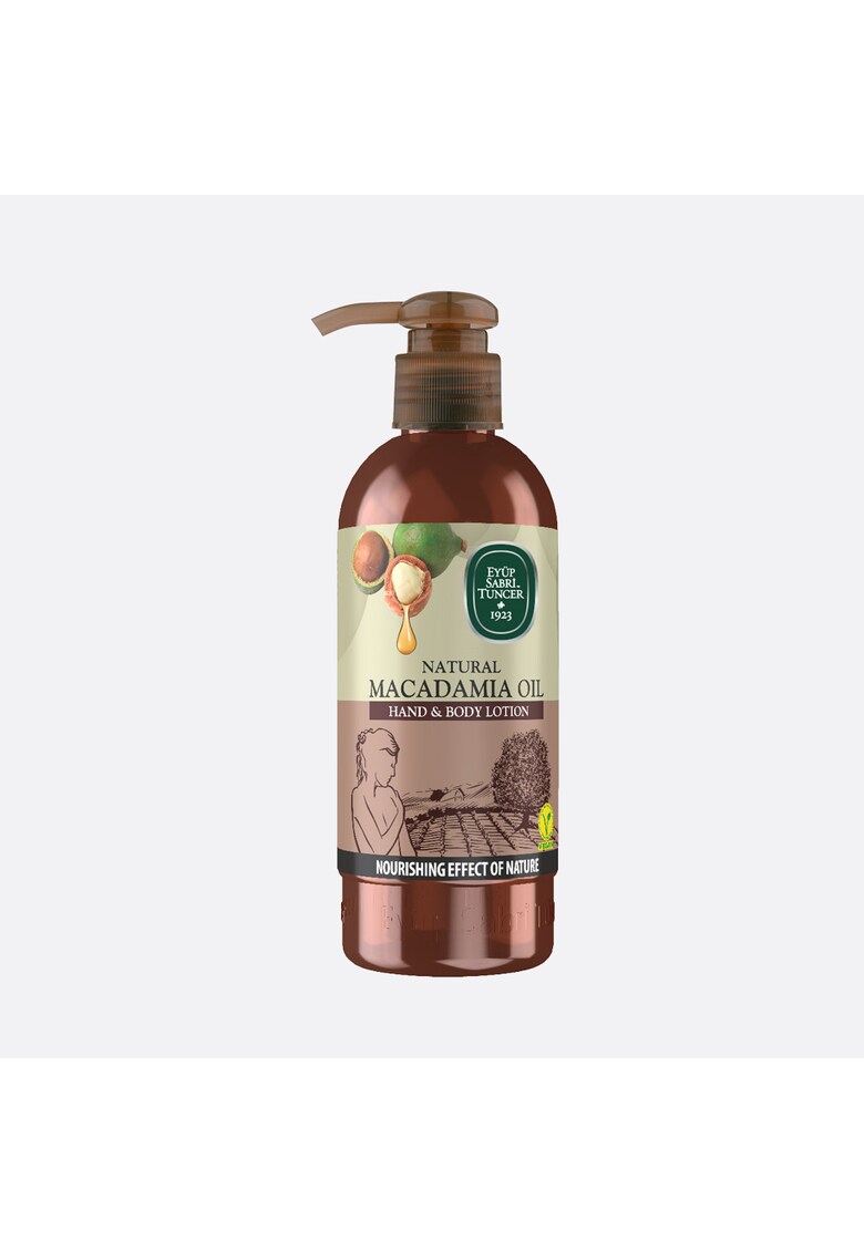 Lotiune de maini si de corp cu ulei natural de Macadamia - 250 ml