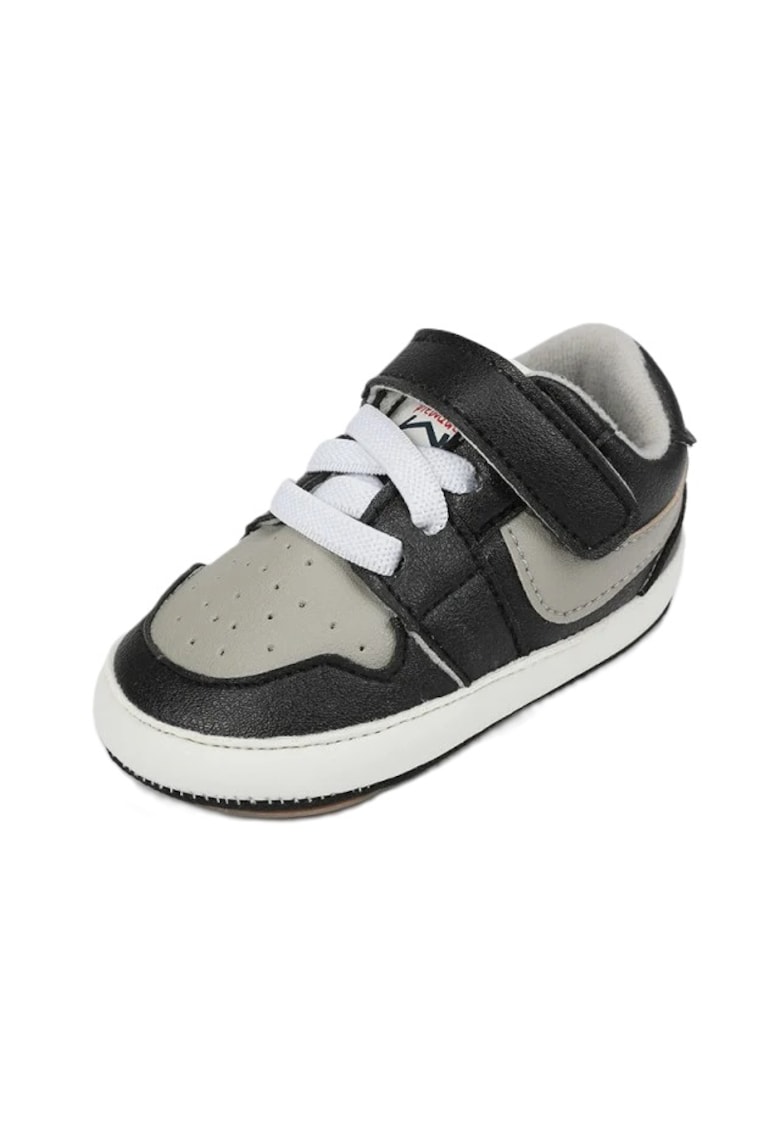 Pantofi Sport Model Smart - Piele ecologica - Baieti - Siret - Velcro