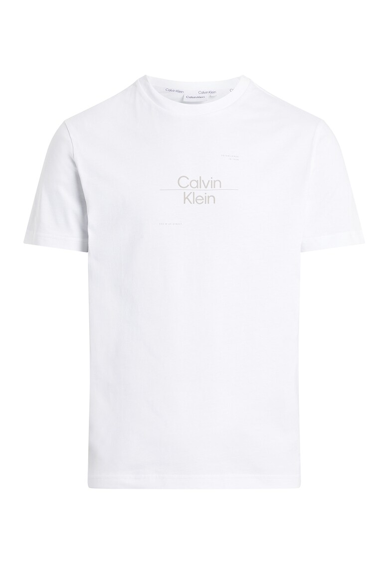 Tricou din bumbac cu imprimeu logo