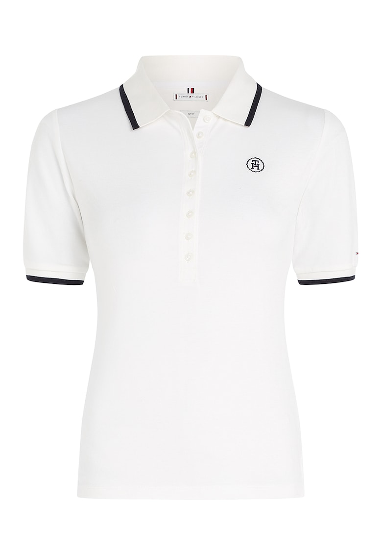 Tricou polo slim fit