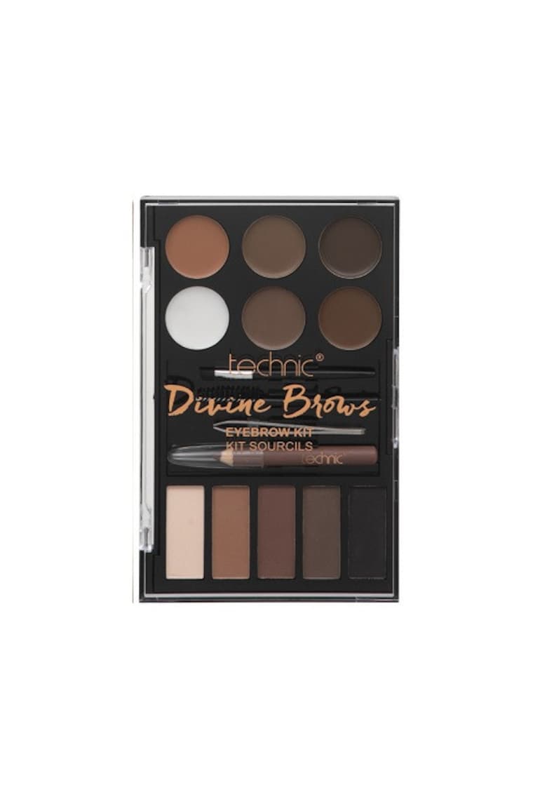 Kit Machiaj Sprancene - Divine Brows - Vegan