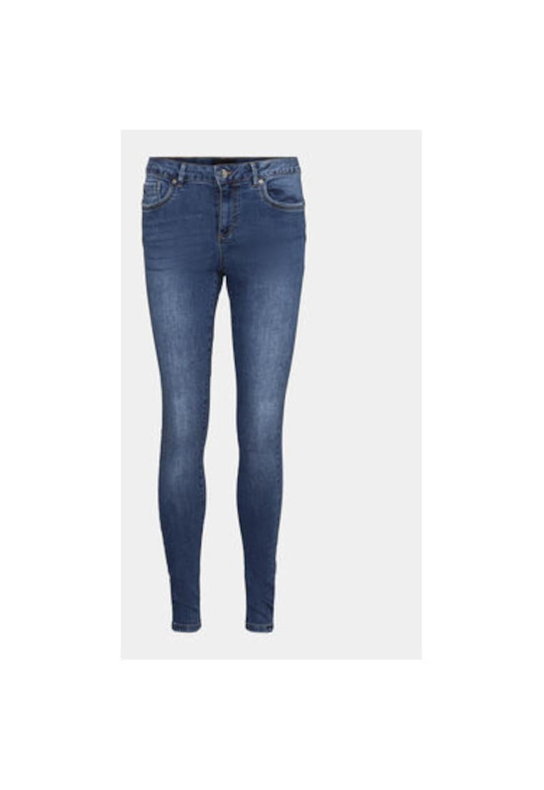 Blugi dama - 303613488 - Bumbac - S-L32 INTL - Albastru