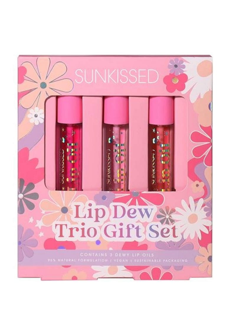 Set Ulei de Buze - Lip Dew Trio Gift Lip Oils - 3 bucati