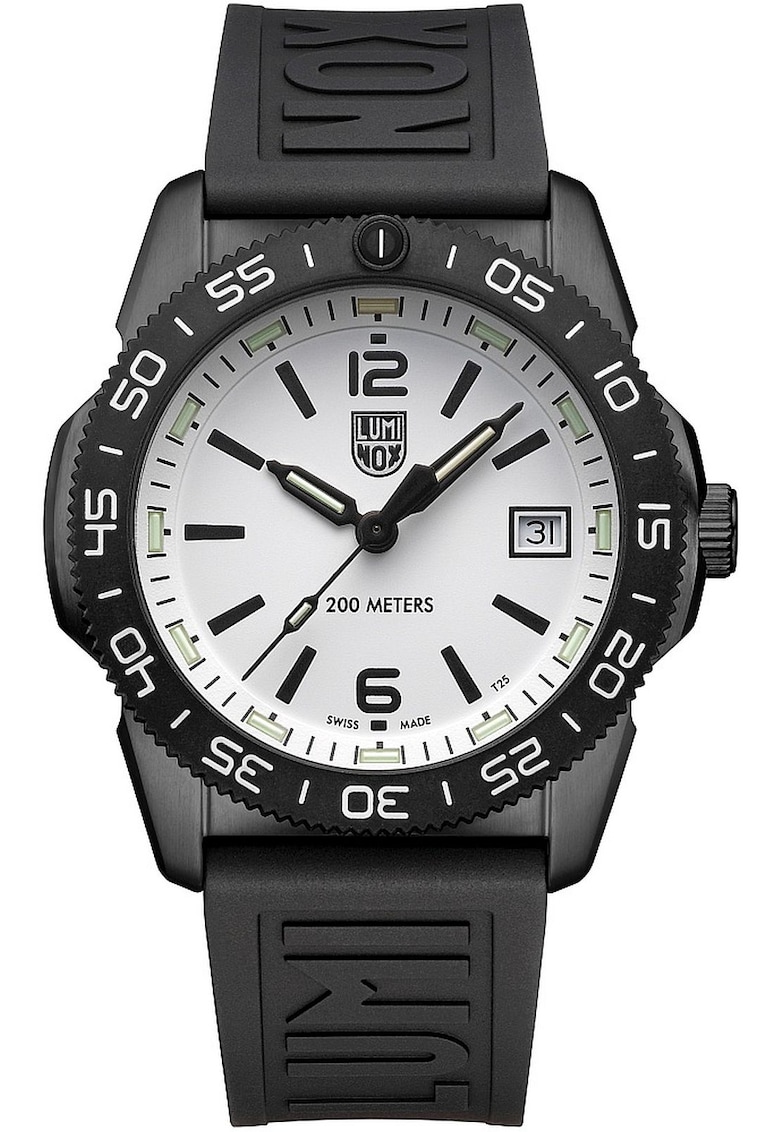 Ceas pentru barbati - Quartz - Inox/cauciuc - Negru