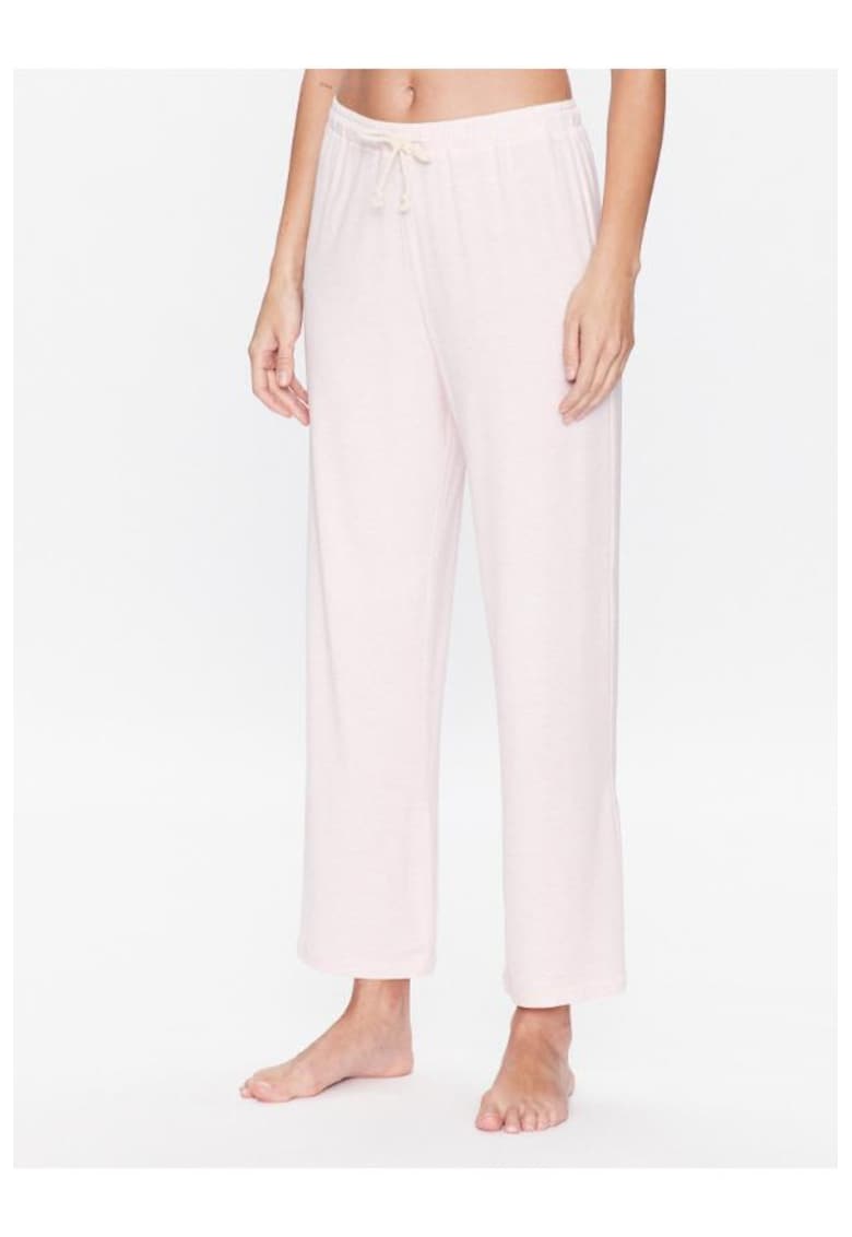 Pantaloni de pijama dama - 301704447 - Modal - Roz