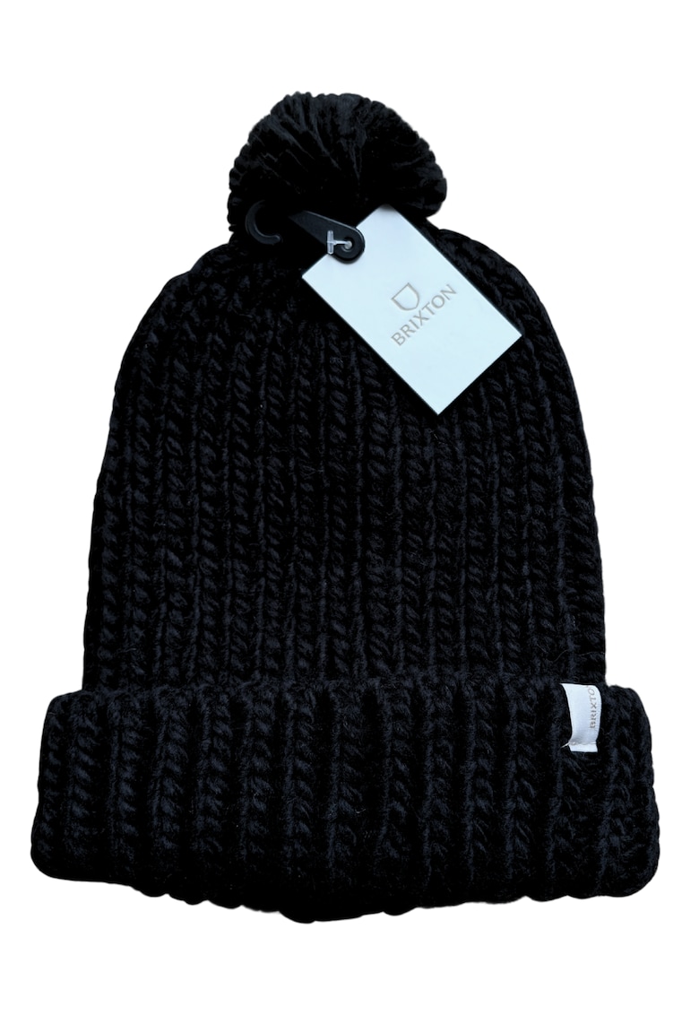 Caciula dama - Tricot - Negru - One Size