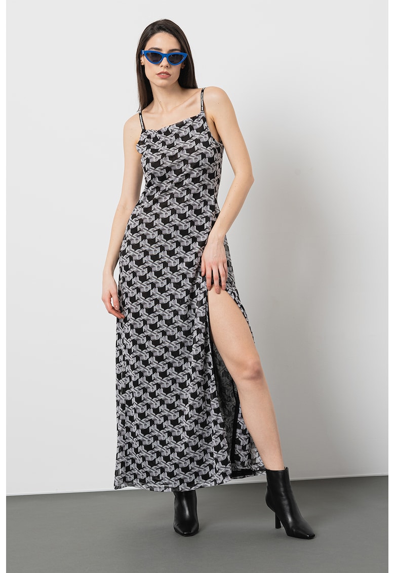 Rochie maxi cu monograma