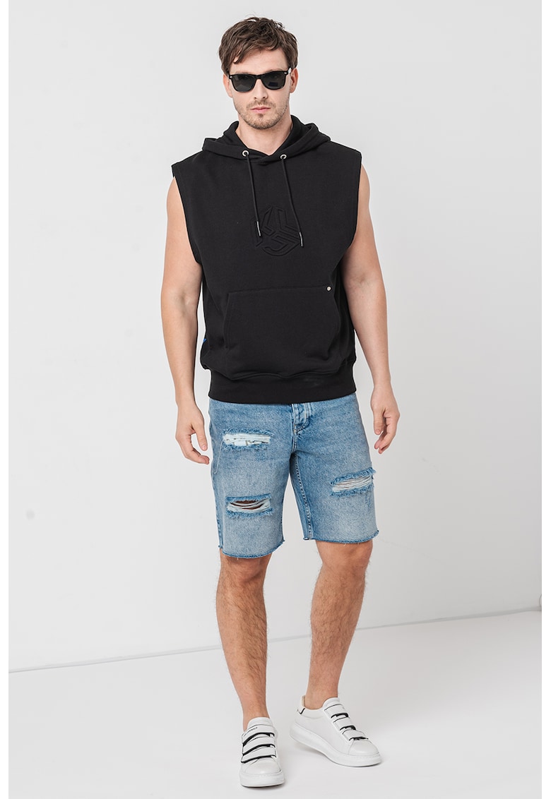 KARL LAGERFELD JEANS Худи с лого – без ръкави за Мъже KARL LAGERFELD JEANS Худи с лого – без ръкави за Мъже